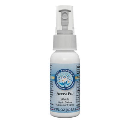 Apex Energetics AcetylFlo 2 fl oz (60ML) (K-48) Intended to Support The cholinergic System in a Unique Oral Spray of N-Acetyl L-carnitine, Alpha-GPC, and The Active Source of Vitamin B6