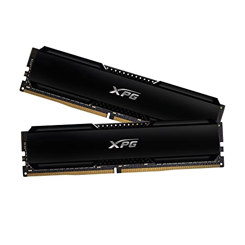 XPG GAMMIX D20 DDR4 3200MHz 16GB (2x8GB) PC4-25600 SDRAM 288-Pins UDIMM Desktop Memory Kit Black (AX4U32008G16A-DCBK20)