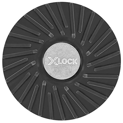 BOSCH MGX0600 6 In. X-LOCK Backing Pad with X-LOCK Clip – Medium Hardness