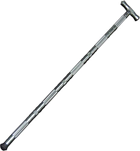 aiGear Premium Walking Hiking Stick CNC Machined Outdoor Trekking Poles NO Tools in This Version 5 Sections and Handle Color Gray (PPWS002WT)