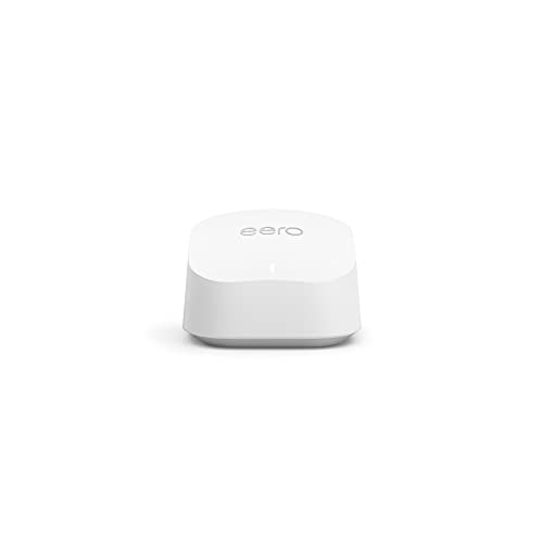 Amazon eero 6+ mesh Wi-Fi router | Fast and reliable gigabit speeds | connect 75+ devices | Coverage up to 1,500 sq. ft. | 2022 release