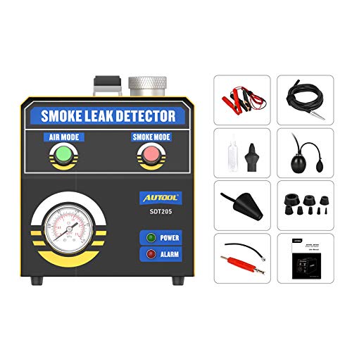 AUTOOL Automotive Smoke Machine 12V Car EVAP Leak Detector Diagnostic Tester