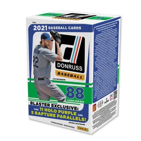 2021 Panini Donruss Baseball BLASTER box (88 cards/bx)