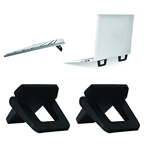 Self-Adhesive Mini Portable Laptop Stand, Invisible Computer Stand, Foldable Ergonomic Desktop Stand, Compatible with MateBook X pro, D14, MacBook Air Pro,XPS,More 10-17inch Laptop, Tablets, iPad | The Storepaperoomates Retail Market - Fast Affordable Shopping