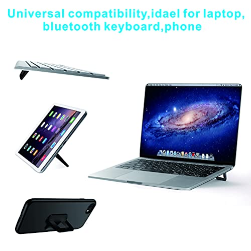 Self-Adhesive Mini Portable Laptop Stand, Invisible Computer Stand, Foldable Ergonomic Desktop Stand, Compatible with MateBook X pro, D14, MacBook Air Pro,XPS,More 10-17inch Laptop, Tablets, iPad | The Storepaperoomates Retail Market - Fast Affordable Shopping