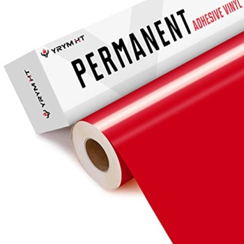 Red Permanent Vinyl Roll – 12″ x 50 FT Matte Red Vinyl for Cricut, Silhouette, Cameo Cutters, Adhesive Vinyl Roll for Signs, Scrapbooking | The Storepaperoomates Retail Market - Fast Affordable Shopping