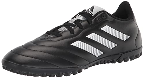 adidas Unisex Goletto VIII Turf Soccer Shoe, Core Black/White/Red, 9 US Men