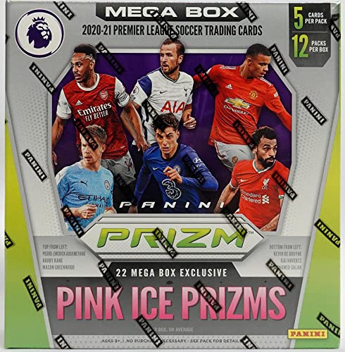 2020/21 Panini Prizm EPL Soccer MEGA box (12 pks/bx)