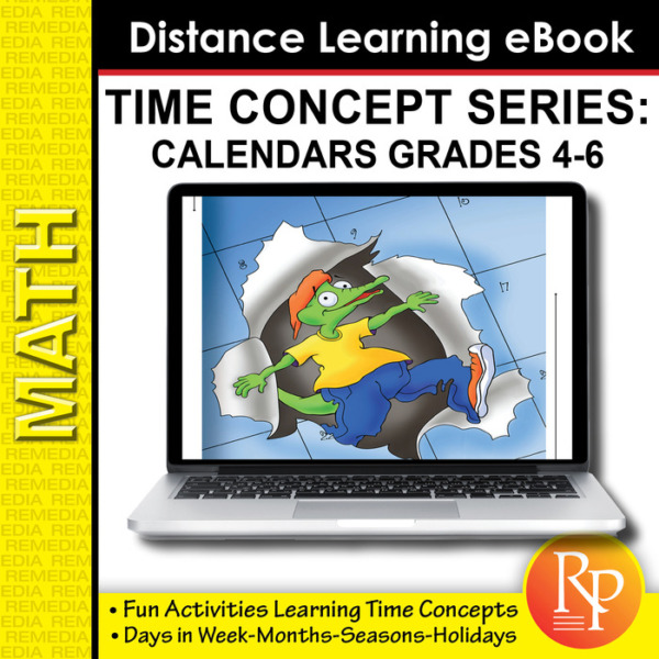 Calendars: Time Concepts for Grades 4-6 (eBook)