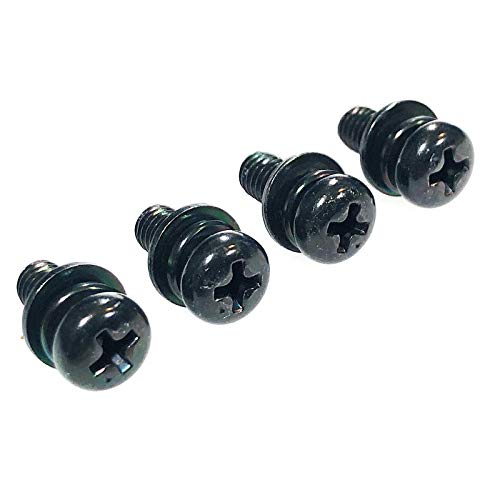 ReplacementScrews M5 x 12mm (M5L12, PSW M5X12) Base Stand Screws for Many Sony TVs – Set of 4