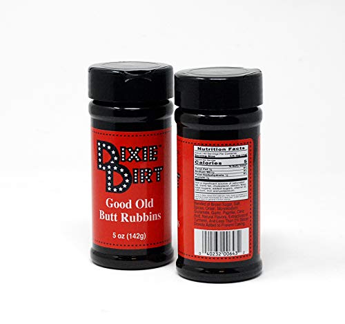 Dixie Dirt Good Old Butt Rubbins Alabama All Purpose Meat Seasoning Pack of 2 Bundle with a JFS Recipe Card | The Storepaperoomates Retail Market - Fast Affordable Shopping