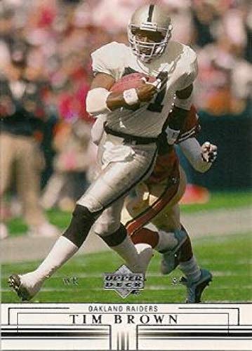 2001 Upper Deck #118 Tim Brown Oakland Raiders NFL Football Card NM-MT