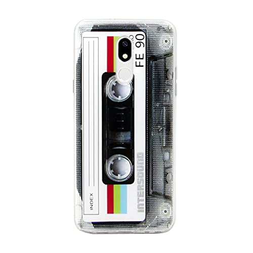 TNCYOLL Compatible with LG Stylo 5 Case Slim Dual Cool Retro Cassette Music Shockproof Bumper Protective Soft Phone Cases Cover for LG Stylo 5 6.2 Inch