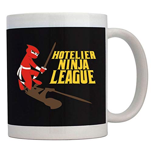 Teeburon Hotelier Ninja League Mug 11 ounces ceramic