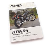 Clymer Manual – Fits Honda 400-450cc Twins – 1978-1987 Service Repair Manual