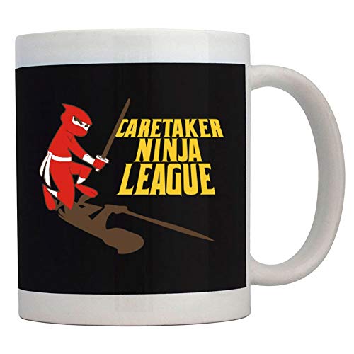 Teeburon Caretaker Ninja League Mug 11 ounces ceramic