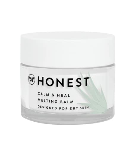 Honest Beauty Calm & Heal Melting Balm with Hyaluronic Acid | Ultra moisturizing, melting balm | For Sensitive Skin | Recognized by the National Eczema Association | Cruelty free | 1.7 oz.