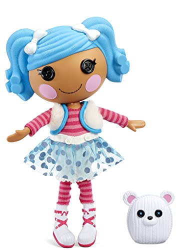 Lalaloopsy Doll- Mittens Fluff ‘N’ Stuff & Pet Polar Bear, 13″ Winter Doll with Blue Hair, White/Blue Outfit & Accessories, Reusable House Playset- Gifts for Kids, Toys for Girls Ages 3 4 5+ to 103