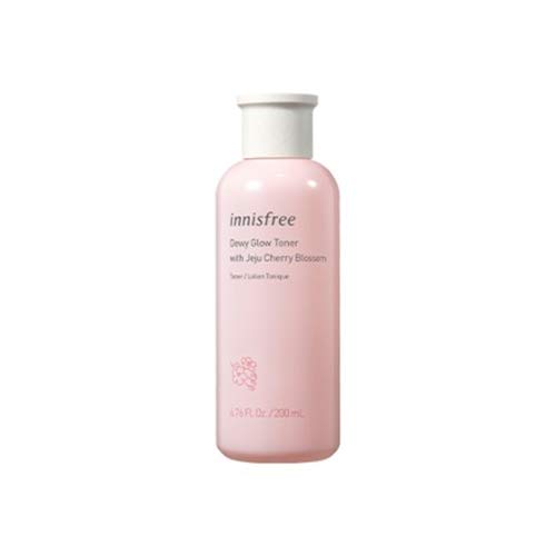 innisfree Cherry Blossom Dewy Glow Toner Hydrating Face Treatment, 6.76 Fl Oz (Pack of 1)