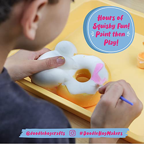 DOODLE HOG Original DIY Paint Your Own Squishies Kit. Squishy Painting Kit Slow Rise Squishes Paint. Ideal Arts and Crafts, Gift and Anxiety Relief Toy for Kids (for Girls + Boys) | The Storepaperoomates Retail Market - Fast Affordable Shopping