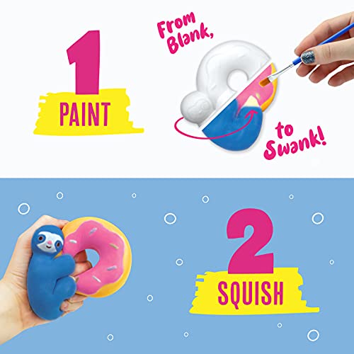 DOODLE HOG Original DIY Paint Your Own Squishies Kit. Squishy Painting Kit Slow Rise Squishes Paint. Ideal Arts and Crafts, Gift and Anxiety Relief Toy for Kids (for Girls + Boys) | The Storepaperoomates Retail Market - Fast Affordable Shopping