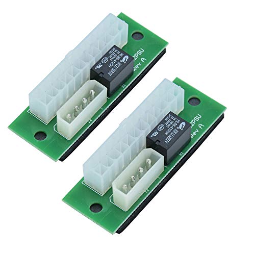 BAY Direct [2-Pack] Multiple Power Supply Adapter Switch Relay for Dual Triple ADD PSU ETH Ethereum Mining Rig