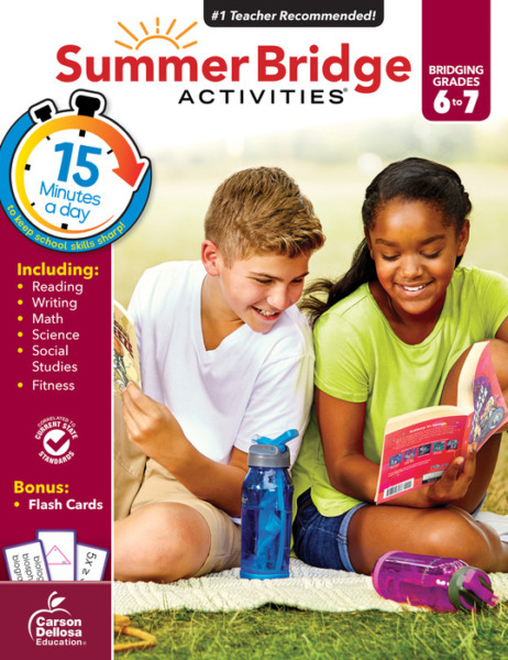 Summer Bridge Activities, Bridging Grades 6-7, Summer Learning Workbook