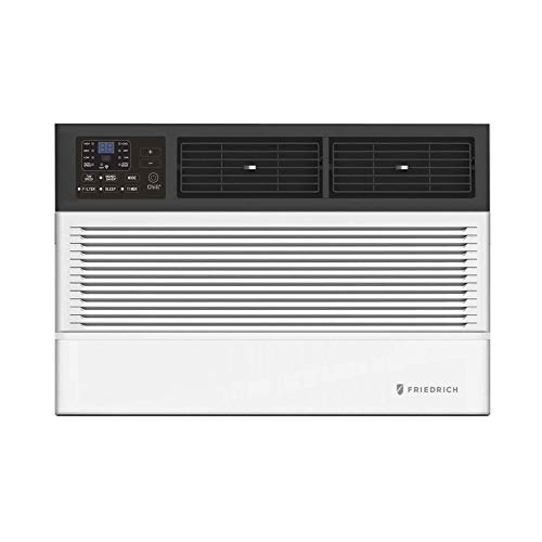 Friedrich CEW18B33A Chill Premier Smart Air Conditioner Window Unit, WiFi Mobile Control, White, Heating & Cooling Capacity (18000 BTU)