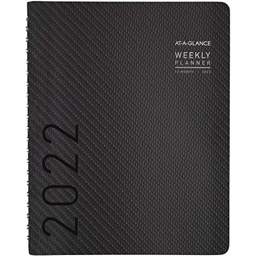 2022 Weekly & Monthly Planner by AT-A-GLANCE, 8-1/4″ x 11″, Large, Contemporary, Graphite (70950X45)