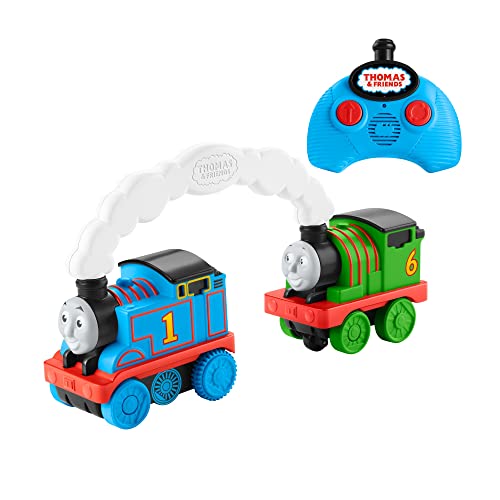 Fisher-Price Thomas & Friends Race & Chase RC, Remote Controlled Toy Train Engines For Toddlers And Preschool Kids 2 Years And Older