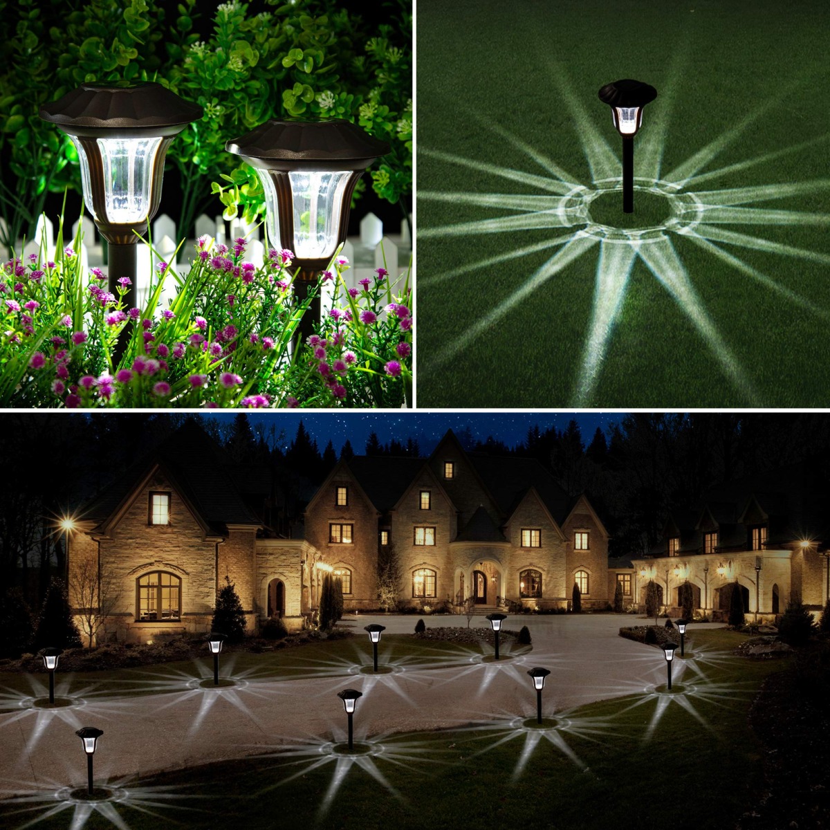 GIGALUMI Solar Pathway Lights, 8 Pack Bright Solar Garden Lights, Solar Powered Walkway Lights, Solar Lights Outdoor Waterproof Solar Path Lights for Yard, Patio, Driveway (Cold White)… | The Storepaperoomates Retail Market - Fast Affordable Shopping