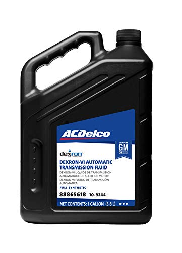 ACDelco GM Original Equipment 10-9244 Dexron VI Full Synthetic Automatic Transmission Fluid – 1 gal