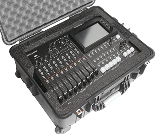 Case Club Case fits Roland VR-50HD (Original or MK II) in Pre-Cut Waterproof Case