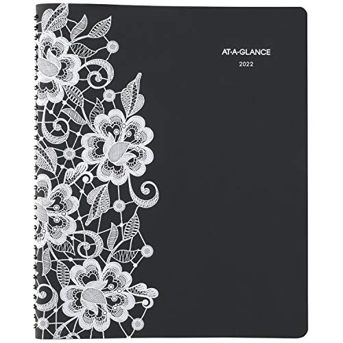 2022 Weekly & Monthly Appointment Book & Planner by AT-A-GLANCE, 8-1/2″ x 11″, Large, Lacey (541-905)