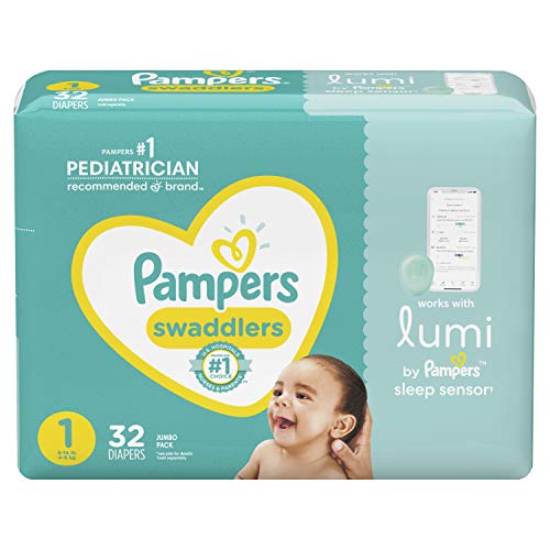 Lumi by Pampers, Size 1 Diapers, Jumbo