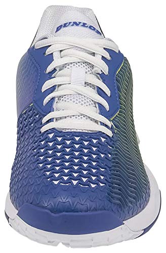 Dunlop Sports Activector Men’s Tennis Shoes, Blue/Yellow, Size 11