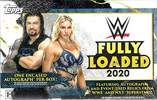 2020 Topps WWE Fully Loaded Wrestling box (ONE Autograph or Autograph Relic card/bx)