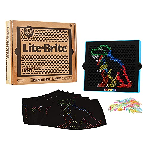 Lite Brite Ultimate Classic Blue Retro and Vintage Toy, Gift for Girls and Boys, Ages 4+ – Amazon Exclusive