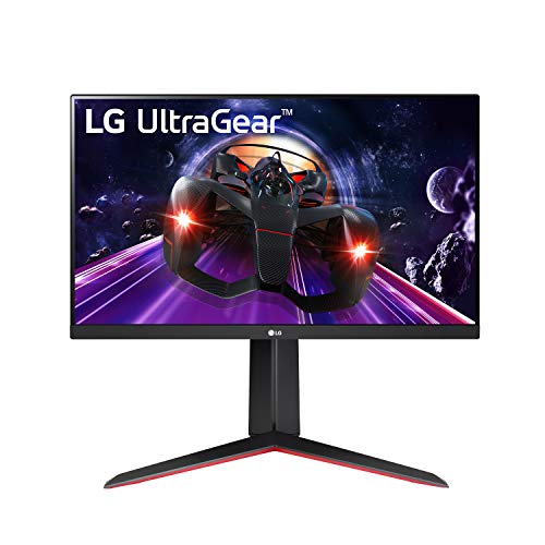 LG 24GN650-B Ultragear Gaming Monitor 24” FHD (1920 x 1080) IPS Display, 144Hz Refresh Rate, 1ms (GtG), AMD FreeSync Premium, Tilt/Height/Pivot Adjustable Stand – Black
