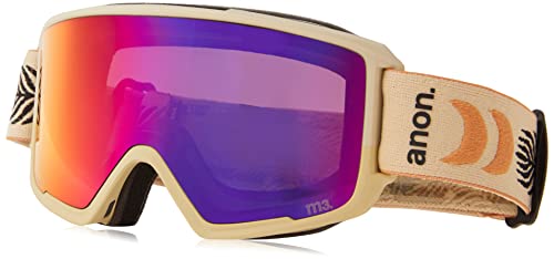 Anon Men’s M3 Goggles with Spare Lens, Magee / Perceive Sunny Red