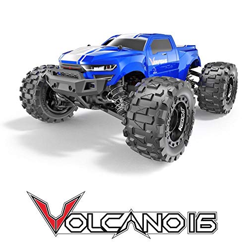 Redcat Racing Volcano-16 1/16 Scale Monster Truck – Blue