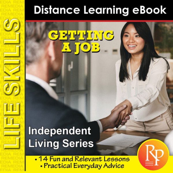 Independent Living: Getting a Job (Editable Ebook)