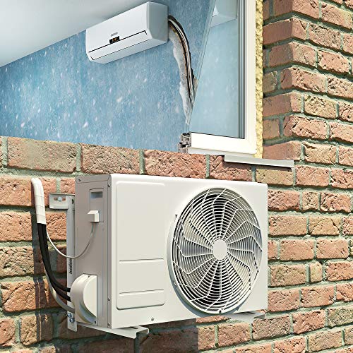 Ivation Outdoor Split Air Conditioner Mount Bracket, Heavy-Duty Wall Mounting Universal AC Bracket with Hardware for Ductless Mini Split Condenser Heat Pumps & HVAC Systems, Max 331 Lb. Capacity | The Storepaperoomates Retail Market - Fast Affordable Shopping
