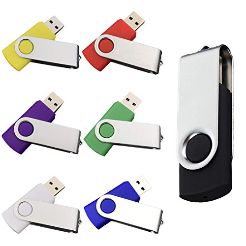(8MB-64GB) Bulk USB Flash Drives 10 Pack, USB 2.0 Metal U Disk Pack Swivel Thumb Drives Pack (10X 8MB (Not GB)) | The Storepaperoomates Retail Market - Fast Affordable Shopping