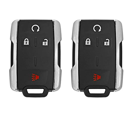 4 Button Keyless Entry Remote Control Car Key Fob Replacement M3N-32337100 for 2014-2017 GMC Canyon,2014-2017 GMC Sierra