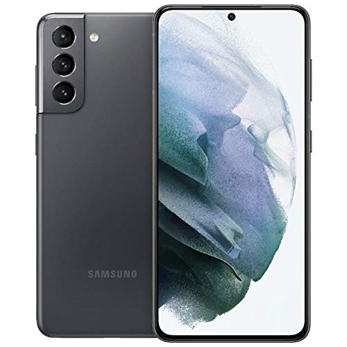 Samsung Galaxy S21 5G, US Version, 128GB, Phantom Gray – Unlocked (Renewed)