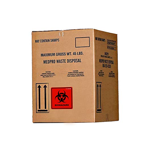 Biohazard Stickers- 5.5″ x 5.5″ Biohazard Labels (Pack of 10) – UV Coated Label- Biohazard Warning Sign for Labs, Hospitals and Industrial Use Universal Biohazard Symbol by Ignixia | The Storepaperoomates Retail Market - Fast Affordable Shopping
