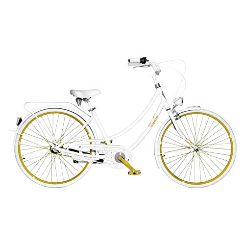 Vivelo Donatella Beach Cruiser for Women Complete Bike | Aluminium Lightweight Frame, Coaster Brake, Lights, 28-Inch, | Adult Bicycle Perfect for City, Urban Hills |