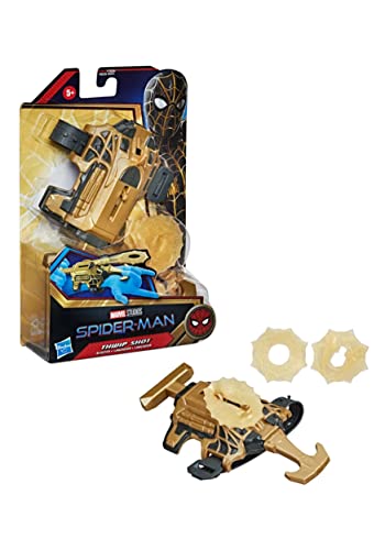Spider-Man Marvel Thwip Shot Blaster Role Play Toy, Includes 3 Stretchy Web Projectiles, for Kids Ages 5 and Up