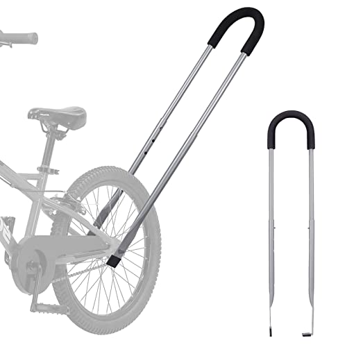 moli dee Children Cycling Bike Safety Trainer Handle Balance Push Bar (Gray-1)
